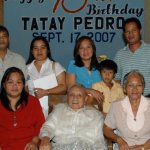 Tiya Enciang and Family